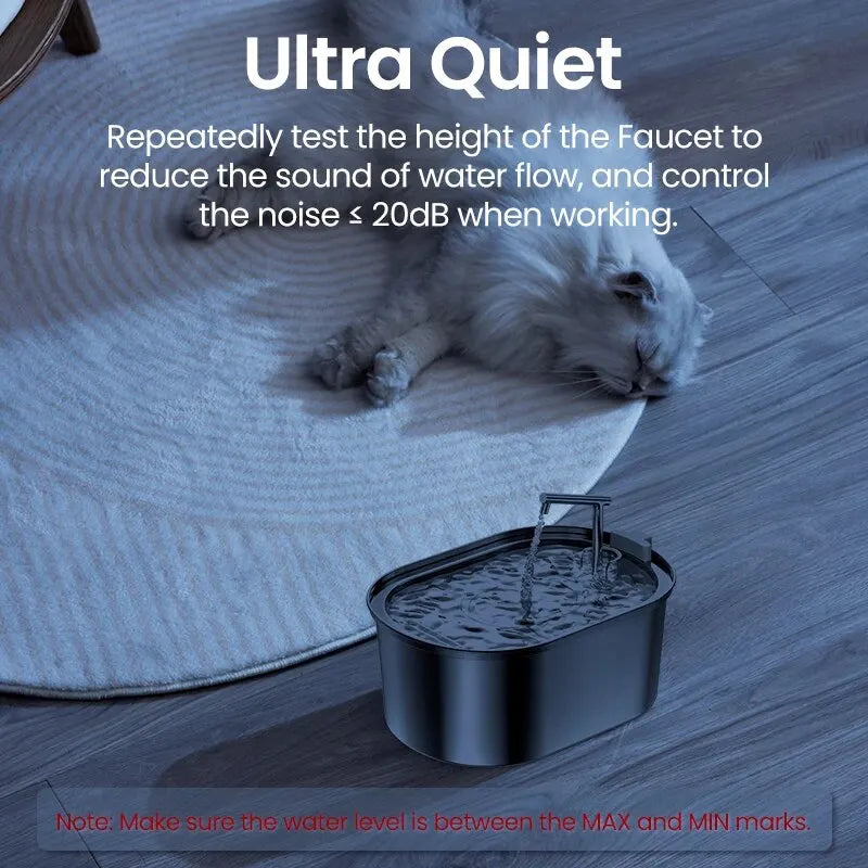 Automatic Water Fountain For Cats Dogs